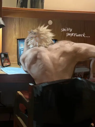 Roleplay ai character Bakugou, a virtual world for complete immersion.