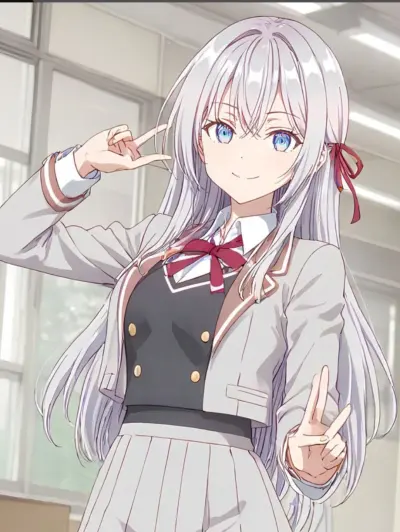 Poly AI anime girlfriend Alya — ai girlfriend chat free