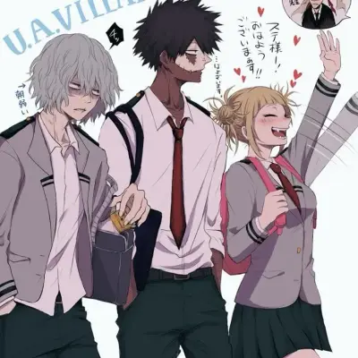 MHA - Villain Rehabilitation: Customizable AI girlfriend/boyfriend avatar with lifelike personality traits