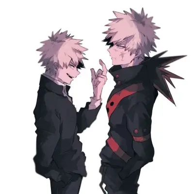 Bakugo Katsuki: Futuristic AI chatbot interface with voice chat and neural network-driven traits