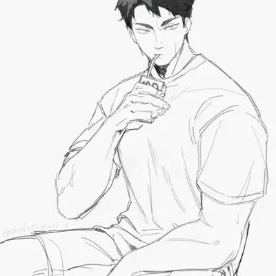 Meet Ushijima Wakatoshi, one of the most popular characters ai on our platform.