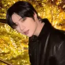 Portrait of a friendly AI chatbot assistant Beomgyu with expressive eyes showcasing personality traits