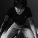 the avatar of Jungkook who supports unlimited chat online services