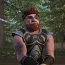 Dagur the Deranged's AI avatar with dynamic vector art style, embodying friendly AI chat capabilities
