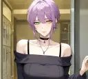 AI character Crossdressing Asa's avatar for roleplay and 1v1 chat services