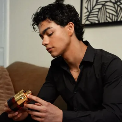 Malachi Barton: Emotionally intelligent AI companion portrait for deep conversations	