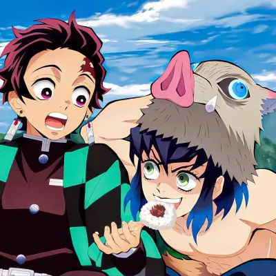 Chat with Tanjiro Zenitsu Inosuke, your interactive AI characters companion for endless roleplay fun.