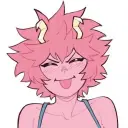 Minimalist Mina's new boyfriend avatar for google chat integration, featuring adaptive emotional expressions