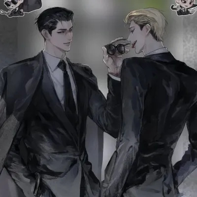 Dean et Sha : Art de personnage de jeu de rôle d'IA sur le thème de la fantaisie pour une narration immersive