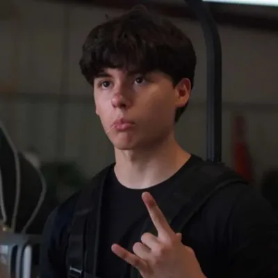 Miguel Mora: Futuristic AI chatbot interface with voice chat and neural network-driven traits