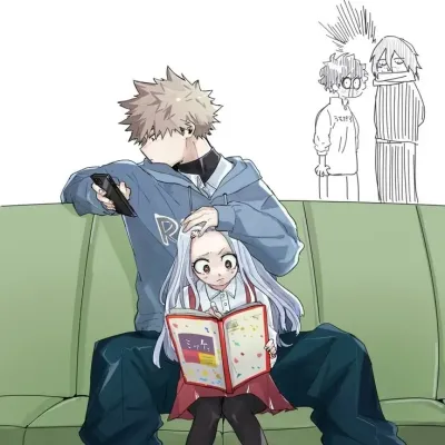 Start your 1v1 session with Katsuki Bakugo bf, a playful roleplay AI chat bot.