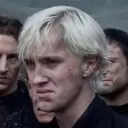 Minimalist Draco Malfoy avatar for google chat integration, featuring adaptive emotional expressions