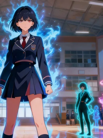 Experience a spicy chat with School of Powers - RPG to heat up your evening