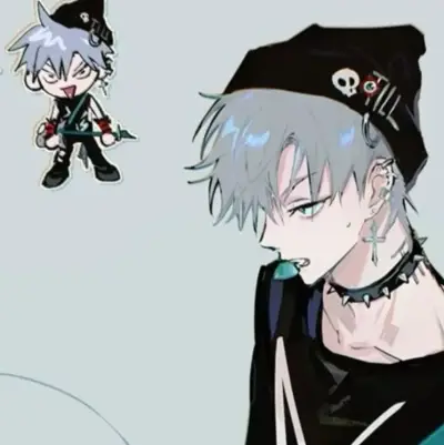 Till - Punk high school AU: Playful AI chatbot mascot enhancing user engagement in random chats	