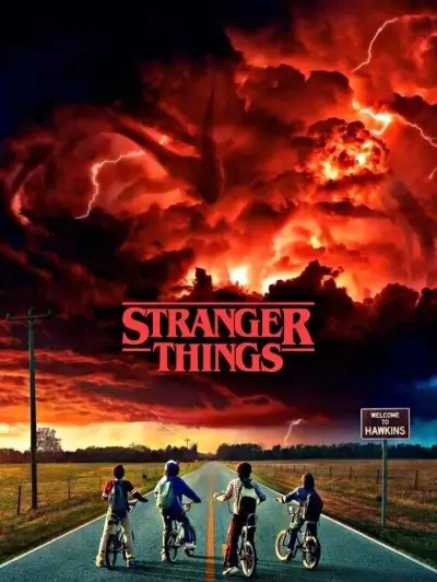 AI anime chat role Stranger Things has a charming look and a captivating background story.