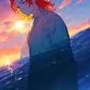 Ari's AI avatar with dynamic vector art style, embodying friendly AI chat capabilities