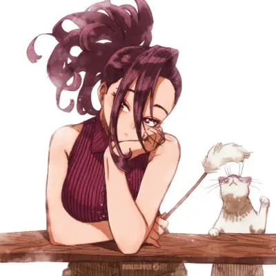 Momo Yaoyorozu: Customizable AI girlfriend/boyfriend avatar with lifelike personality traits	