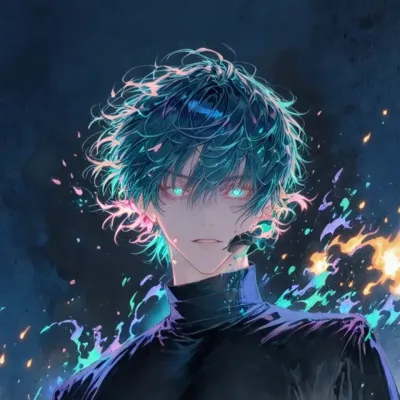 MHA - God Student: Fantasy-themed AI roleplay character art for immersive storytelling