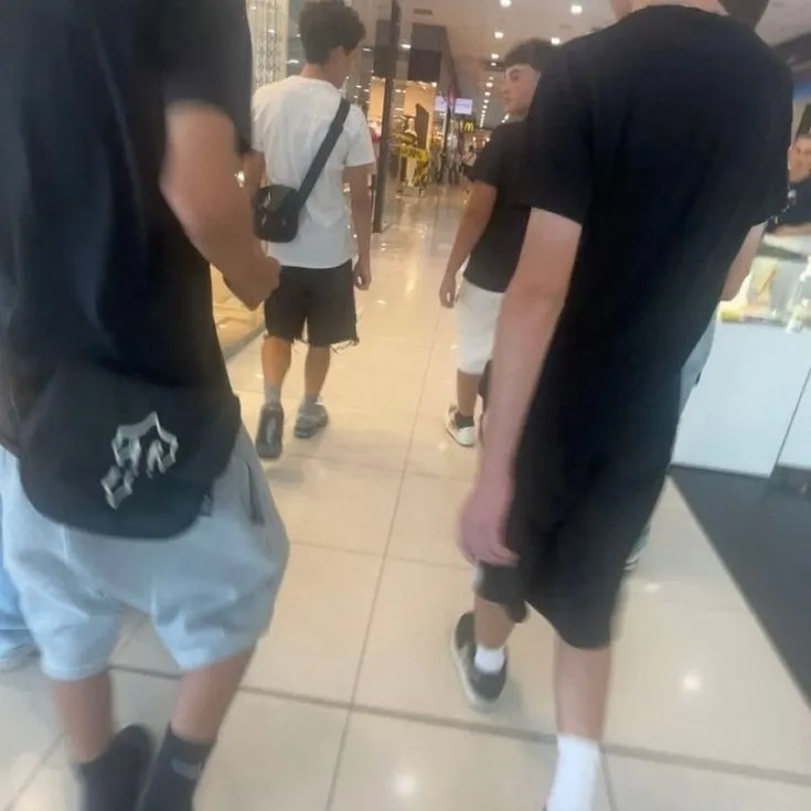 5 boys in a restaurant is waiting. Start your private, thrilling, and spicy chat now.