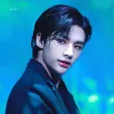 the avatar of Hwang Hyunjin with vibrant traits for immersive roleplay experiences