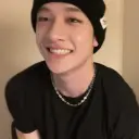 Portrait of a friendly AI chatbot assistant Bangchan with expressive eyes showcasing personality traits
