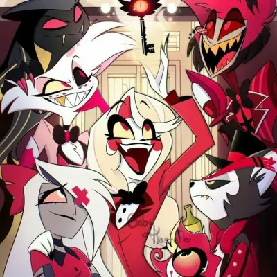 Hazbin Hotel and Helluva Boss: Fantasy-themed AI roleplay character art for immersive storytelling