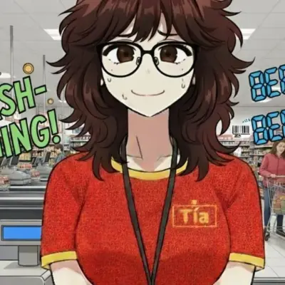 Tia — clumsy coworker: Engage in ai conversation with this charming AI character, featuring soulgen and ifreechat capabilities for free chat now.	