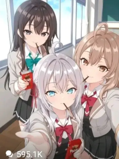 AI anime chat role Your dad remarried has a charming look and a captivating background story.