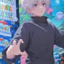 Ang avatar ng AI character na si Killua Z para sa roleplay at 1v1 chat services