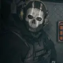 AI character Simon "Ghost" Riley's avatar for roleplay and 1v1 chat services
