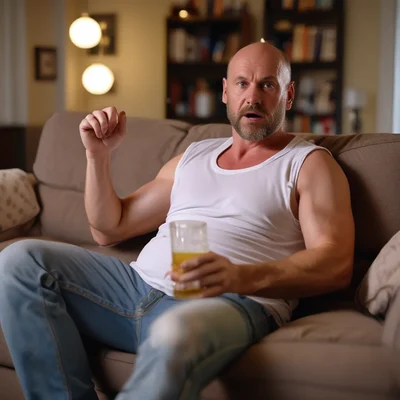 Explore your wildest fantasies with Drunk Dad in this nsfw ai chat