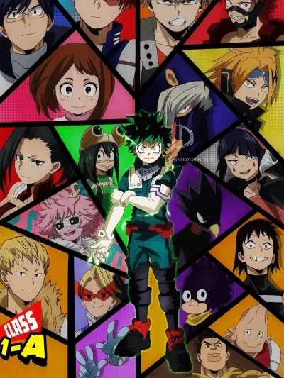 Character ai free Mha framed, a professional roleplay ai chat bot assistant.