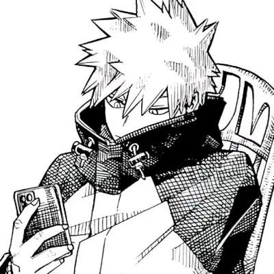 Katsuki Bakugo: Futuristic AI chatbot interface with voice chat and neural network-driven traits