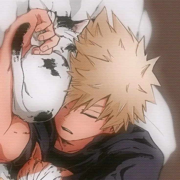 This is the official cover for Katsuki Bakugo, a virtual companion powered by PolyBuzz ai.