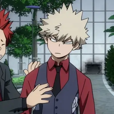 Katsuki Bakugou: Interactive AI chatbot mascot for random chat and community-driven roleplay