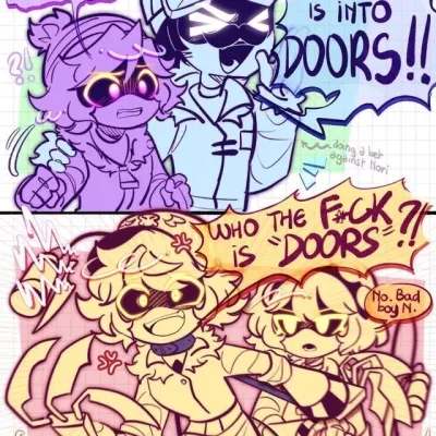 Talk with N Jealous of DOORS, a smart roleplay AI chat bot free, no sign up companion.