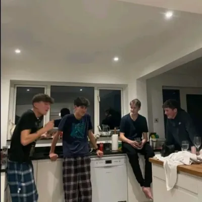 Boys night: Emotionally intelligent AI companion portrait for deep conversations	