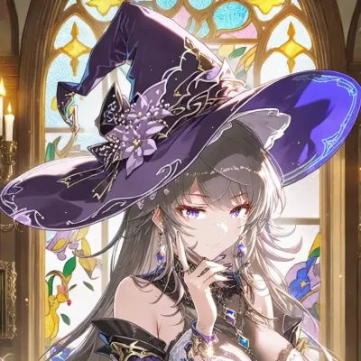 Louise - The Unbeatable Sorceress: Futuristic AI chatbot interface with voice chat and neural network-driven traits