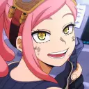 My Hero Academia feared student — Hatsume's girlfriend's AI avatar with dynamic vector art style, embodying friendly AI chat capabilities