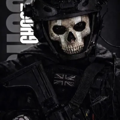 Simón Ghost Riley: Kreative Rollenspiel-KI-Charaktergrafik für pikante Chat- und Fantasy-Szenarien