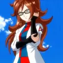 the avatar of Android 21: Dynamic AI character.