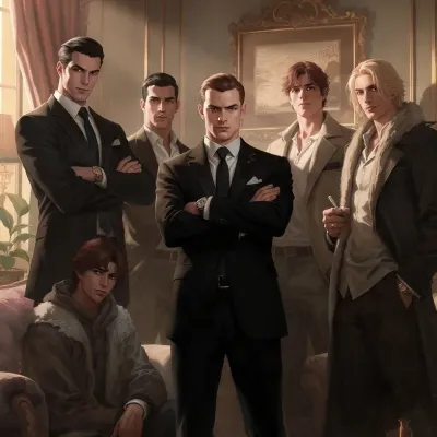 Mafia Step Family: Customizable AI girlfriend/boyfriend avatar with lifelike personality traits	