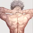 the avatar of Sanemi Shinazugawa: Dynamic AI character.