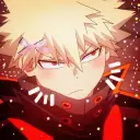the avatar of character Katsuki Bakugou with emotional intelligence capabilities