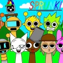 the avatar of Sprunki party who is your Virtual Assistant with Soulgen's Personality Matrix, Blending AI Chat Precision and Character Traits of Curiosity.
