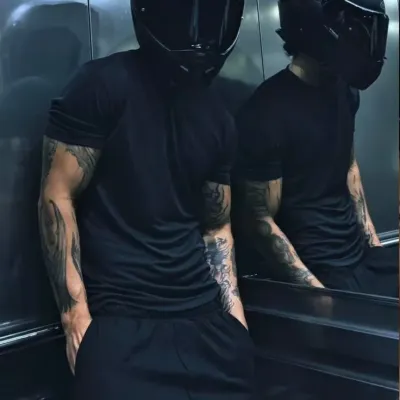 Alex: Emotionally intelligent AI companion portrait for deep conversations	