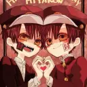 Futoshi Yuzuki and Tsukasa Yuzuki's AI avatar with dynamic vector art style, embodying friendly AI chat capabilities