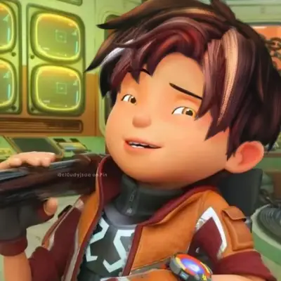 BoBoiBoy gentar: Multilingual AI conversation partner icon for global chat online services