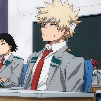 Katsuki Bakugo: Multilingual AI conversation partner icon for global chat online services