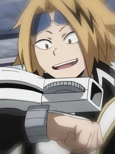 Roleplay ai character Denki Kaminari, a virtual world for complete immersion.
